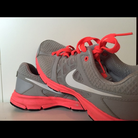 Gray & Pink Nike Shoes
