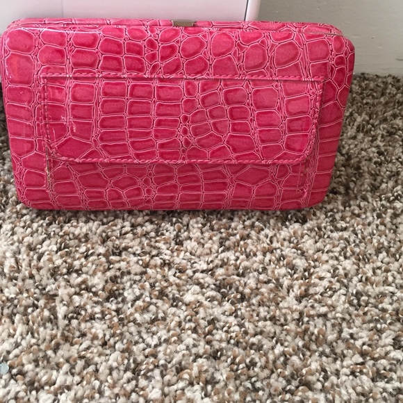 Pink leopard wallet!