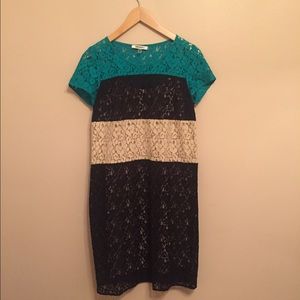DKNYC Lace Shift Dress