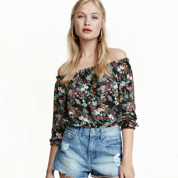 HM floral top