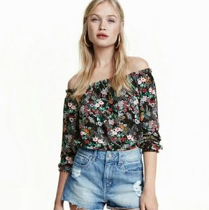 HM floral top