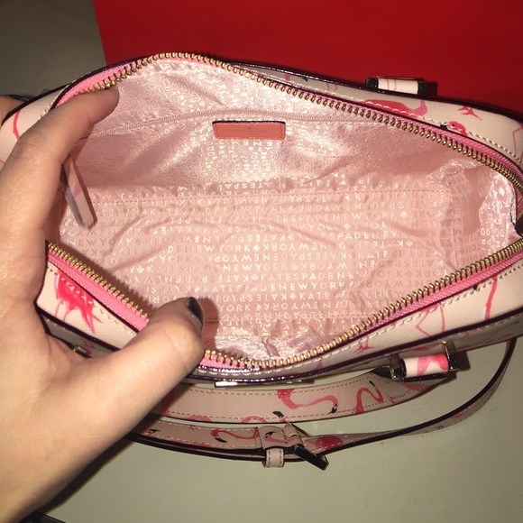🚫SOLD🚫 Kate Spade Small Felix Flamingo - Picture 2 of 3