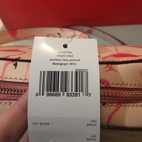 🚫SOLD🚫 Kate Spade Small Felix Flamingo - Picture 3 of 3