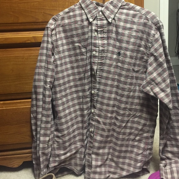 Plaid men's Polo