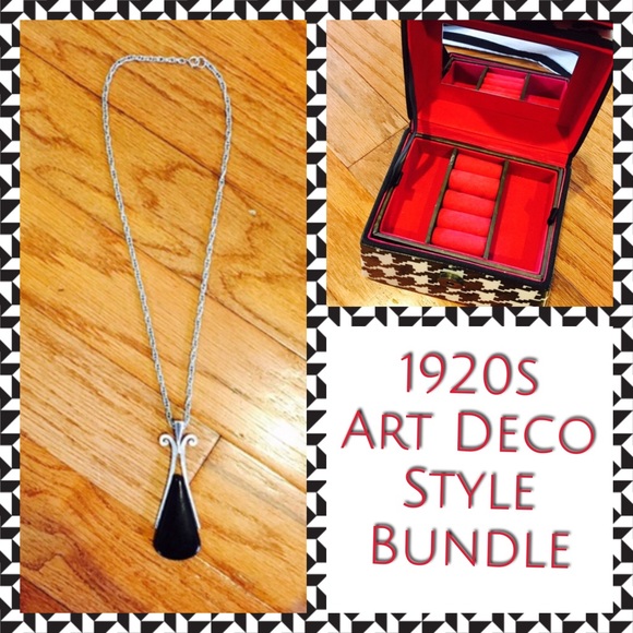 🍾1920s Themed🍾 Necklace & Jewelry Box Bundle