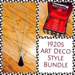 🍾1920s Themed🍾 Necklace & Jewelry Box Bundle