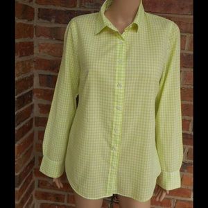 J. Crew 'Perfect Shirt in mini Gingham'