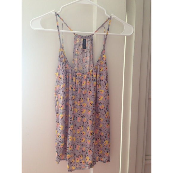 Floral tank top