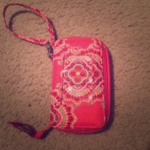 Vera Bradley Orange wristlet