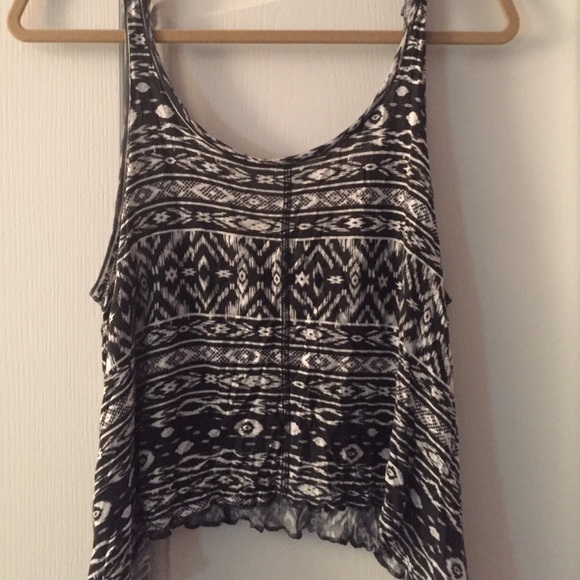 Black & white tank