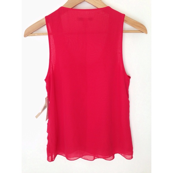 NWT Kenneth Cole Sleeveless Blouse - Picture 3 of 4