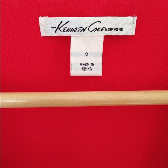 NWT Kenneth Cole Sleeveless Blouse - Picture 4 of 4