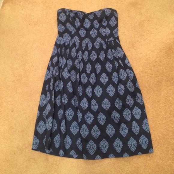 Strapless sundress