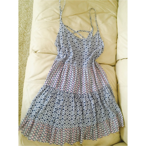 SOLD ❌❌❌❌Summer Dress Strappy Back - Picture 4 of 5