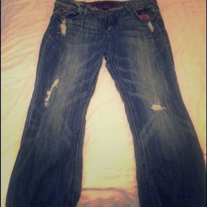 Distressed Jeans