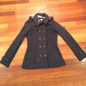 Hurley women's navy coat size XS