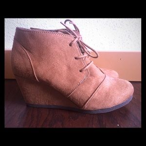 Tan Booties