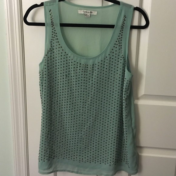 Studded Tank Top