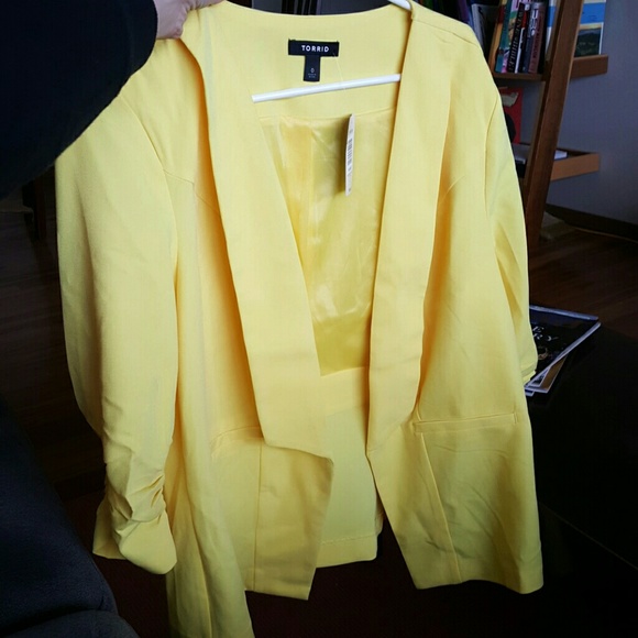 Yellow Blazer