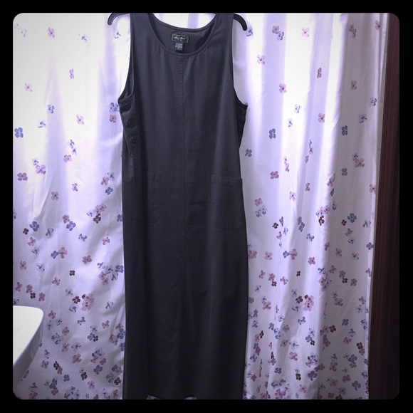 Eddie Bauer Grey Jumper Dress