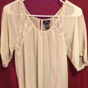 Rue 21 silk shirt