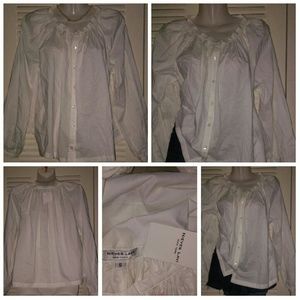 Nieves Lavi. Innocent Peasant Tent Blouse