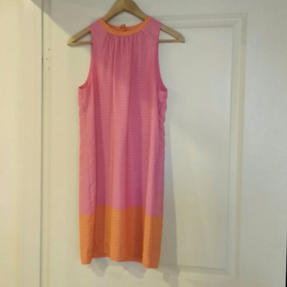 Juice couture sleeveless woven dress with tie back