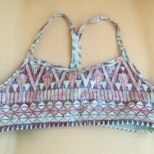 Cute print Ivivva sports bra