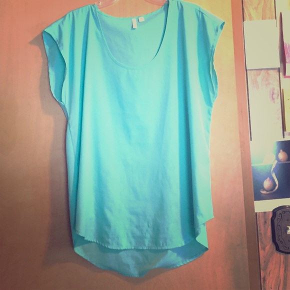 Turquoise Blouse