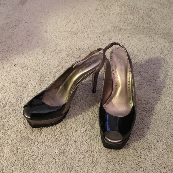 Bebe Sling Back Heel