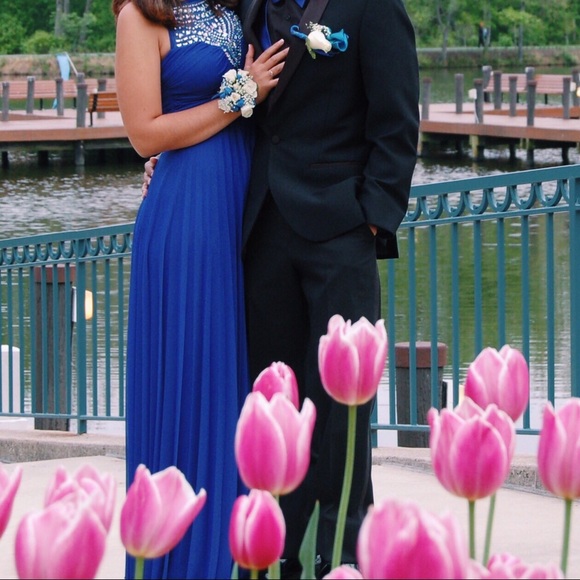Formal/ Prom dress: royal blue - Picture 1 of 3