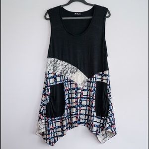 Lily by Firmiana tank with pockets