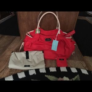 Kate spade diaper bag