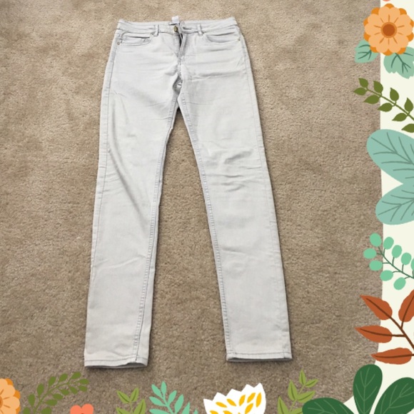 Off white skinny jeans