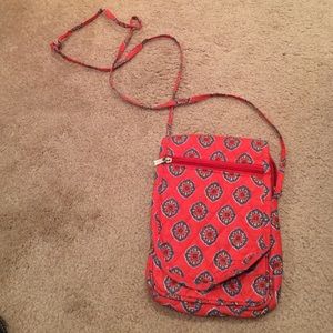 Orange cross body