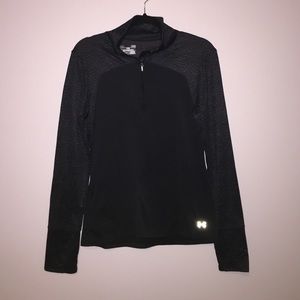 Under Armour Black Halfzip
