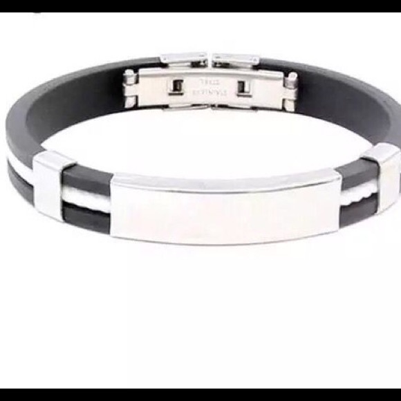 New! Women & Men's Rubber Bracelet
