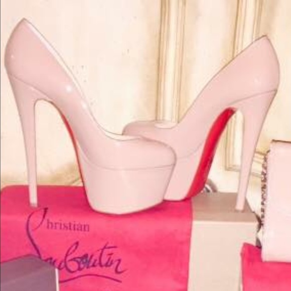 Nude Size 6 Christian loubiton Victoria 160mm