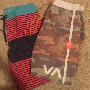 MENS BATHING SUITS RVCA