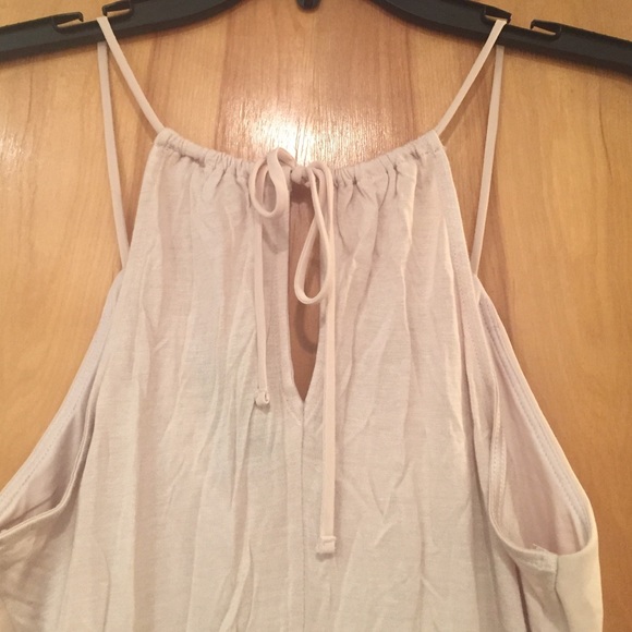 NWT EXPRESS Cream Tank Top - Picture 2 of 3