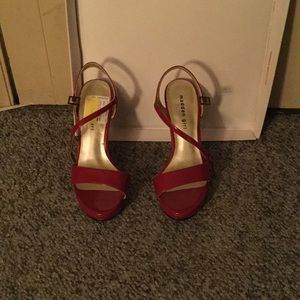 MaddenGirl Red Patent Heels