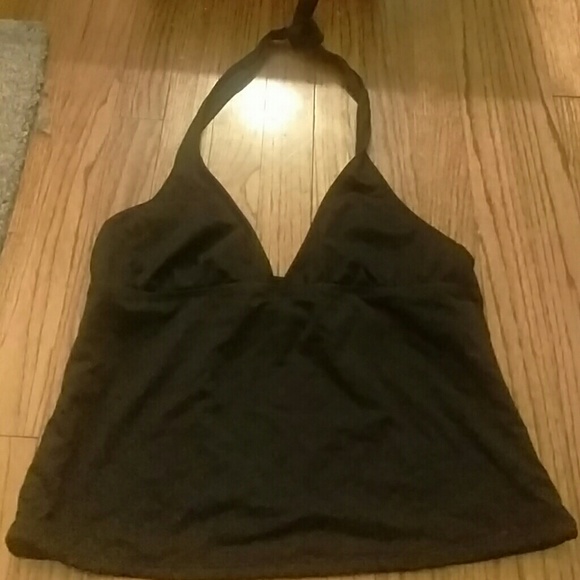 Black Tankini top