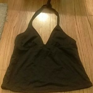 Black Tankini top