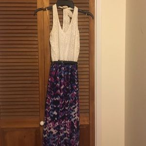 Summer halter dress