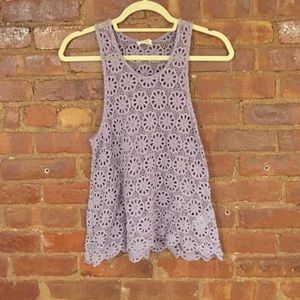 Small Crocheted Tank by Pins & Needles.
