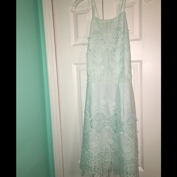 Versona Baby Blue Shift Dress - Picture 2 of 4