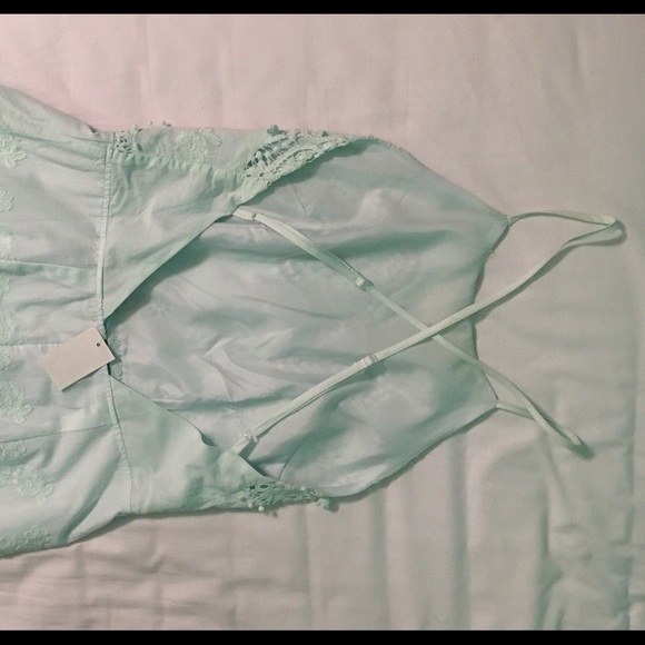 Versona Baby Blue Shift Dress - Picture 4 of 4