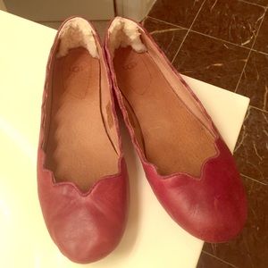 Ugg brown flats