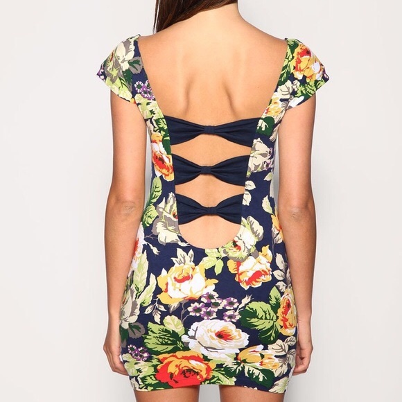 MOTEL ROCKS FLORAL MINI DRESS SIZE XS