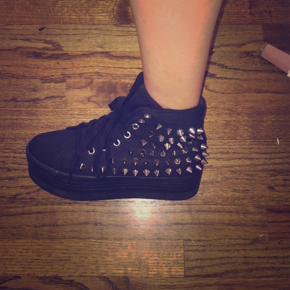 Jeffrey Campbell studded platforms